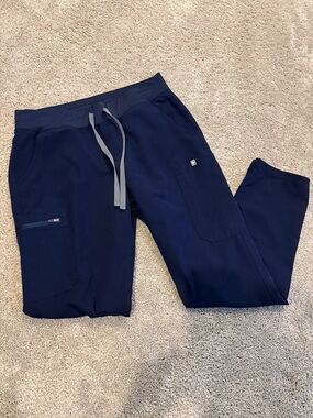 Figs Navy Womens Yola straight leg pants